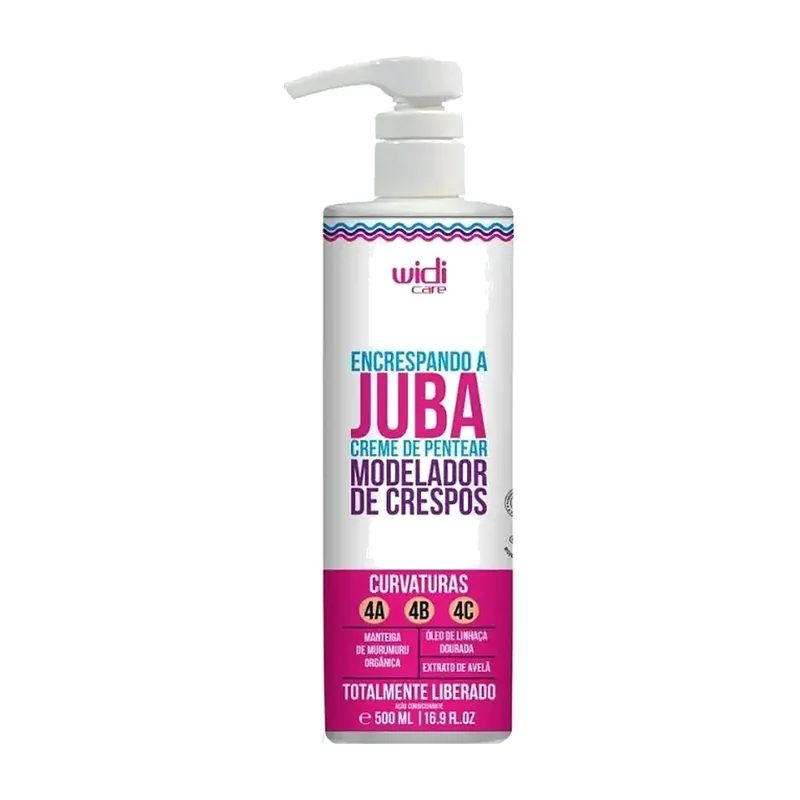 Widi Care Encrespando a Juba – Creme de Pentear Modelador de Crespos 500 ml