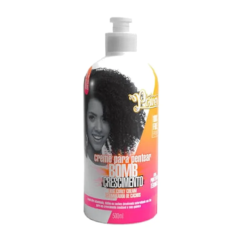 Soul Power Bomb Crescimento – Big Curly Cream 500 ml