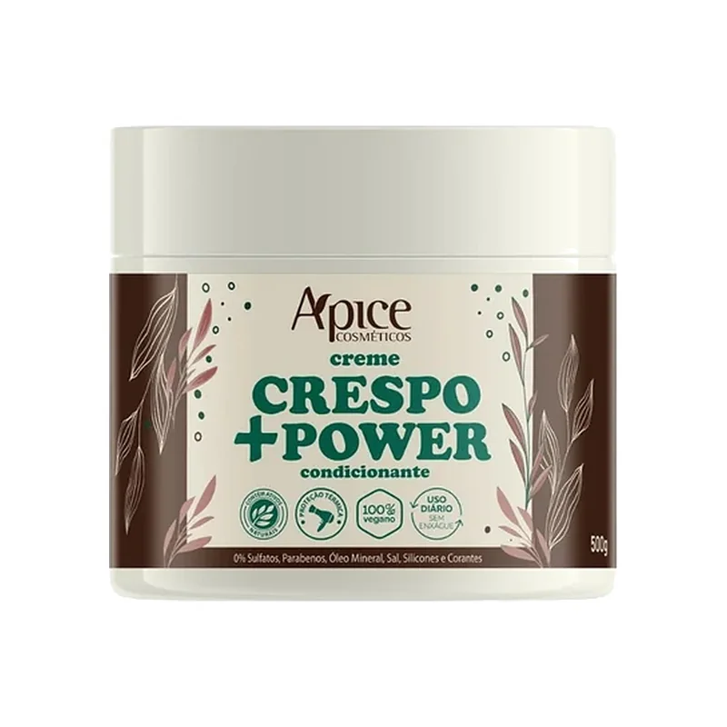 Ápice Crespo + Power – Creme Condicionante 500 g