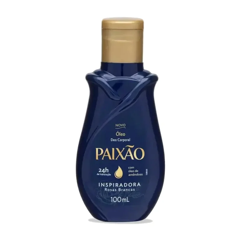Paixão Óleo Deo Corporal Inspiradora – Rosas Brancas 100 ml